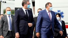 Dodik brifirao Vučića o sastancima s hrvatskim državnim vrhom i poručio: Bilo je lagodno u Zagrebu razgovarati o položaju Hrvata u RS-u jer su njihovi problemi riješeni