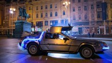 Iz nekog drugog vremena u Zagreb sletio legendarni DeLorean DMC-12