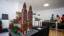 [VIDEO] Prvi put izložena đakovačka katedrala izrađena od 15 tisuća lego kockica