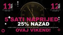 Noćni klubovi kreću u vikend akciju: 'Pet sati naprijed, 25 posto nazad'