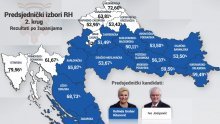 Ovako su glasale hrvatske županije