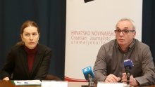 Hrvatsko novinarsko društvo oštro osudilo napad na novinare i Alemku Markotić