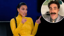 Kim Kardashian se hvali: 'Dobila sam rođendansku čestitku od Borata'