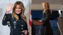 Prati trendove i voli reciklirati: Melania Trump hit čizme sezone naglasila već viđenim kaputom