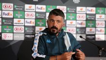 Trener Napolija Gattuso priznao zašto ne pamti Rijeku po dobrom; jedno pitanje ga je izbacilo iz takta, a spomenuo je i Maradonu