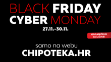 Black Friday informatičke i audio-video opreme je ove godine u Chipoteci