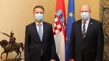 Jandroković s Kohorstom: LNG terminal važna ostavština odlazećeg veleposlanika