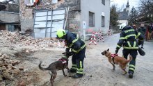 [VIDEO, FOTO] Stigla dojava da se urušila kuća te da su u njoj žena i dijete, 30 vatrogasaca i tri psa krenulo u akciju. Ispostavilo se da je riječ o lažnoj dojavi