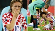 Neutješni Luka Modrić u suzama; prvi ga tješili Pepe i Ronaldo