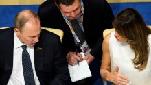Zvuči nevjerojatno, ali Nijemci se znaju šaliti: Melaniju Trump su na večeri G20 smjestili do Putina iz zezancije
