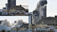 [VIDEO, FOTO] Eksplozivom srušena Trump Plaza, bivši hotel i kockarnica od 39 katova