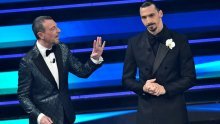 [VIDEO] Zlatan Ibrahimović uz taktove poznatog narodnjaka stigao na pozornicu festivala u Sanremu