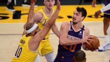 Pogledajte kako je Dario Šarić uništio prvake Lakerse i LeBrona, a mnoge je iznenadio načinom igre kakav još nije viđen; Srbin Jokić novim triple-doubleom ispisao povijest NBA-a