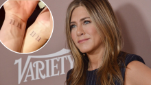 Jennifer Aniston napokon otkrila značenje svoje neobične tetovaže