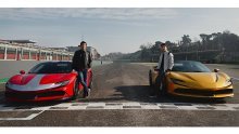 [FOTO/VIDEO] Ferrarijevi F1 vozači Charles Leclerc i Carlos Sainz jr.  testiraju SF90 Spider i SF90 Stradale Assetto Fiorano