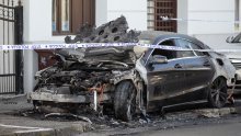 [FOTO/VIDEO] U centru Zagreba izgorio skupocjeni automobil, policija je na terenu