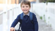 Fotografija povodom 3. rođendana princa Louisa: Preslatki mališan se prvi dan vrtića dovezao biciklom