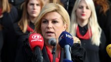 Predsjednica se u rodnom kraju cinično otresla po anketama