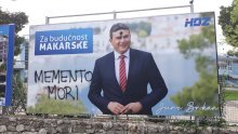 Gradonačelniku Makarske na plakatu stavili rupu od metka na čelo i poslali jezivu prijetnju