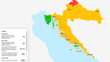 Interaktivna karta Hrvatske udruge turizma privukla gotovo milijun posjetitelja, najviše iz Njemačke i Nizozemske