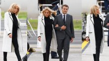 Dolazak sa stilom: Brigitte Macron pohvalila se novim modelom kaputa iz svoje impresivne kolekcije