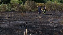 [FOTO] Ugašen požar na predjelu Rudine-Kaštel Štafilić