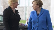 Hrvatska predsjednica oštro napala Merkel zbog 'politike kaosa'