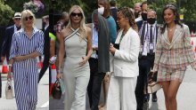 Modnu pobjedu u gledalištu Wimbledona izvojevala Sienna Miller u prugastom kombinezonu