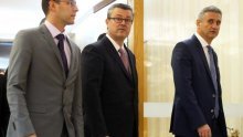 Karamarko i Petrov razgovarali s Oreškovićem u Sheratonu