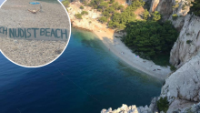 Nudistima u Makarskoj dozlogrdilo i odlučili FKK plažu, o kojoj su pisali CNN i prestižni turistički magazini, od 'tekstilaca' ograditi betonskim blokovima