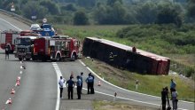 [FOTO/VIDEO] U slijetanju autobusa kod Slavonskog Broda deset poginulih, 44 zaprimljeno u bolnicu od toga 15 teško ozlijeđenih