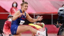 [FOTO] Čudesnoj seriji došao je kraj, Sandra Perković nije mogla do olimpijske medalje: Potop i prekid u Tokiju te niz loših hitaca ostavio je na četvrtom mjestu!