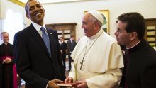 Obama se u Vatikanu divio papi Franji