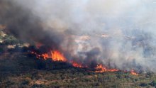 Požar u Gradcu kod Makarske, izgorjelo 10-tak hektara borove šume