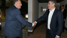 Zoran Milanović se susreo s Miloradom Dodikom u Zagrebu