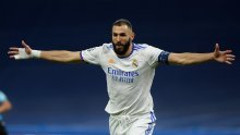 [FOTO] Karim Benzema odveo Real do pobjede i s 'kraljevima' ispisao povijest Lige prvaka; remi Milana i Porta na San Siru