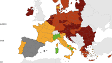 Objavljena nova karta ECDC-a; Hrvatska ostala u tamnocrvenom, a pogledajte kako stoje druge članice EU