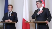 [FOTO] Macron ponosan na to što je prvi francuski predsjednik u Hrvatskoj, Milanović: Suradnja sa SAD-om ostaje, ali ovo je dobrodošla promjena