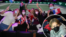 Hrvatski navijači na tribinama madridske Arene nadglasali Srbe; naše teniske majstore bodrio i Luka Modrić