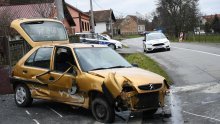 [FOTO/VIDEO] Automobilom udario u betonski stup u Paljevini kod Bjelovara; muškarac preminuo