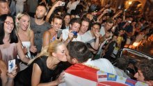 Croatia's Olympic athletes welcomed in Zagreb