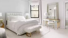 Ova elegantna spavaća soba u bijeloj očarat će ljubitelje modernog dizajna