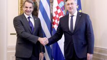 [FOTO] Plenković se sastao s grčkim premijerom Mitsotakisom: 'Grčka i Hrvatska bit će među najbrže rastućim ekonomijama za 2021. godinu'