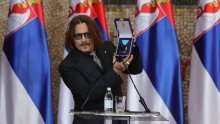 Johnny Depp odlikovan u Srbiji, a u govoru se posebno dotakao Emira Kusturice