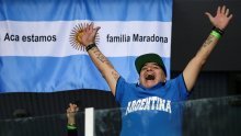 Oduševljeni Maradona: Hrvati su veliki narod, Čilić je izuzetan