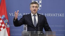 [FOTO/VIDEO] Plenković nakon sastanka s oporbom: Pronađen je upaljač, pronađeni su geleri, nepobitno je utvrđeno da je letjelica nosila oružje