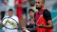 ATP kaznio Nicka Kyrgiosa zbog ružnog incidenta na turniru u Indian Wellsu kada je zamalo stradao dječak koji skuplja loptice