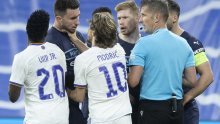 Luka Modrić se u uvodnim minutama fizički sukobio sa zvijezdom Cityja; prvo je bilo odgurivanja, pa je pala pljuska, a zatim hvatanje za vrat i loša gluma