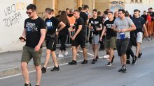 [FOTO] Šibenska je riva sva u plavom; Bad Blue Boysi zagospodarili Šubićevcom!