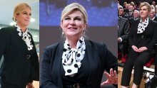 Kolinda Grabar Kitarović ovoga je puta igrala na sigurno i nije pogriješila kada je odabrala crno odijelo